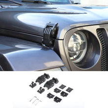 For Jeep Wrangler JK JL JT Exterior Engine Hood Latch Catch Buckle Lock (2 pcs) RT-TCZ