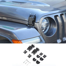 For Jeep Wrangler JK JL JT Exterior Engine Hood Latch Catch Buckle Lock (2 pcs) RT-TCZ