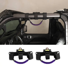 For Jeep Wrangler JK JL JT Interior Car Roll Bar Grab Handles Pull Grip w/Light Accessories (2 pcs) RT-TCZ