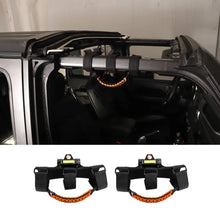 For Jeep Wrangler JK JL JT Interior Car Roll Bar Grab Handles Pull Grip w/Light Accessories (2 pcs) RT-TCZ