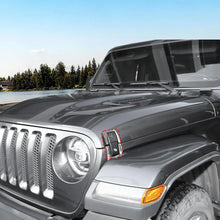 For Jeep Wrangler JK/JL/JT Lockable Hood Latches Buckle Catch Fixed RT-TCZ