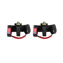 For Jeep Wrangler JK JL JT Roll Bar Paracord Grab Handles with LED Light US Flag- 2Pack RT-TCZ