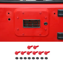 For Jeep Wrangler JK JL Rear Tailgate Spare Tire Bumper Screws Bolts Kit (8 pcs) RT-TCZ