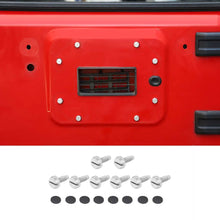 For Jeep Wrangler JK JL Rear Tailgate Spare Tire Bumper Screws Bolts Kit (8 pcs) RT-TCZ