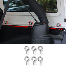 For Jeep Wrangler JK/JL/TJ Car Door Roof Screws Round Hole Head Accessories RT-TCZ