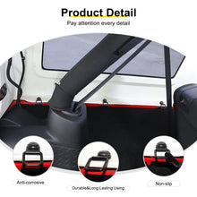 For Jeep Wrangler JK JL TJ Hardtop Tie-Down D-Ring Anchors RT-TCZ