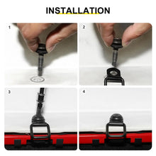 For Jeep Wrangler JK JL TJ Interior Hard Top Roof Screw Conversion Accessories Ring Buckle RT-TCZ