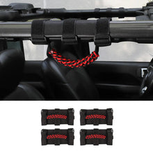 For Jeep Wrangler JK JL TJ JT Car Top Roll Bar Grip Grab Pull Handle Accessories 4 (pcs) RT-TCZ