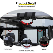 For Jeep Wrangler JK JL TJ JT Car Top Roll Bar Grip Grab Pull Handle Accessories 4 (pcs) RT-TCZ