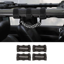 For Jeep Wrangler JK JL TJ JT Car Top Roll Bar Grip Grab Pull Handle Accessories 4 (pcs) RT-TCZ