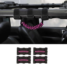 For Jeep Wrangler JK JL TJ JT Car Top Roll Bar Grip Grab Pull Handle Accessories 4 (pcs) RT-TCZ