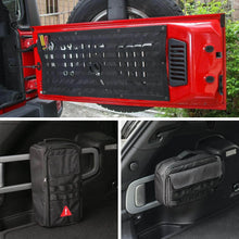 For Jeep Wrangler JK JL Tailgate Tool Kit Storage Bag Organizer Racks Canvas 3PCS RT-TCZ