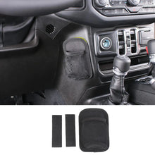 For Jeep Wrangler JK JL & Gladiator JT Car Storage Net Bag Phone Holder Pocket Seat Organizer Hanging Bag RT-TCZ