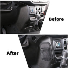For Jeep Wrangler JK JL & Gladiator JT Car Storage Net Bag Phone Holder Pocket Seat Organizer Hanging Bag RT-TCZ