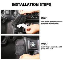 For Jeep Wrangler JK JL & Gladiator JT Car Storage Net Bag Phone Holder Pocket Seat Organizer Hanging Bag RT-TCZ