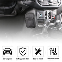 For Jeep Wrangler JK JL & Gladiator JT Car Storage Net Bag Phone Holder Pocket Seat Organizer Hanging Bag RT-TCZ