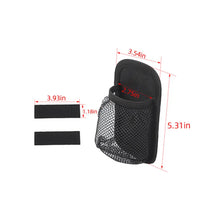 For Jeep Wrangler JK JL & Gladiator JT Car Storage Net Bag Phone Holder Pocket Seat Organizer Hanging Bag RT-TCZ