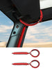 For Jeep Wrangler JK JL & Gladiator JT Front Door Top Roll Bar Paracord Grab Handles Grip Handle RT-TCZ