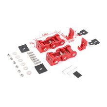 For Jeep Wrangler JK JL & Gladiator JT Hood Latches Aluminum Hood Catch Set RT-TCZ