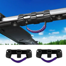 For Jeep Wrangler JK JL & Gladiator JT Roll Bar Grab Handle Paracord Grip Handle 2PCS RT-TCZ