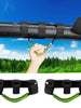 For Jeep Wrangler JK JL & Gladiator JT Roll Bar Grab Handle Paracord Grip Handle 2PCS RT-TCZ