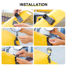 For Jeep Wrangler JK TJ Engine Hood Latches Mount Sand Board Rearview Mirror RT-TCZ