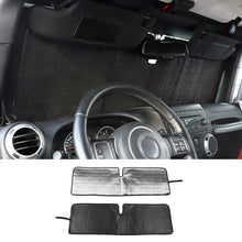 For Jeep Wrangler JK TJ Front Windshield Sunshade Sun Shade Heat Shield Sun Visor Mat RT-TCZ