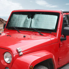 For Jeep Wrangler JK TJ Front Windshield Sunshade Sun Shade Heat Shield Sun Visor Mat RT-TCZ