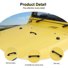 For Jeep Wrangler JK TJ Hood Engine Windshield Bracket Handle Accessories RT-TCZ