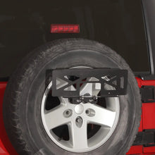 For Jeep Wrangler JK TJ Rear Tailgate Spare Tire License Plate Holder Accessories RT-TCZ