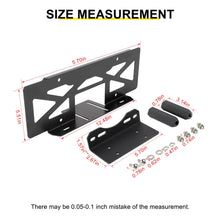 For Jeep Wrangler JK TJ Rear Tailgate Spare Tire License Plate Holder Accessories RT-TCZ