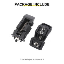 For Jeep Wrangler JK TJ Spring Engine Hood Latch Catch Bracket Buckle Accessories (2 pcs) RT-TCZ