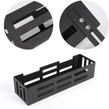 For Jeep Wrangler JK & JL Rear Cargo Side Basket Rack Solid Metal Luggage Storage Carrier RT-TCZ