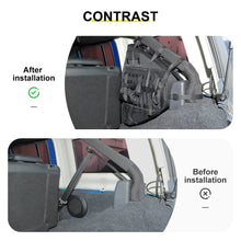 For Jeep Wrangler JKU JLU Interior Car Rear Trunk Multi-Pockets Roll Cage Bar Storage Bag (2 pcs) RT-TCZ