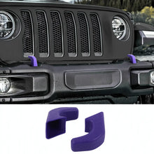 For Jeep Wrangler JK, JL & Gladiator JT Front Bumper Tow Hook Cover Trim Exterior Accent Narrow Style RT-TCZ