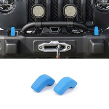 For Jeep Wrangler JK, JL & Gladiator JT Front Bumper Tow Hook Cover Trim – Exterior Accent RT-TCZ