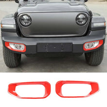 For Jeep Wrangler JL/Gladiator JT 2018+ Front Fog Lamp Decorative Frame Accessories RT-TCZ