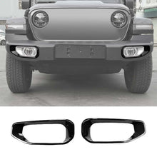 For Jeep Wrangler JL & Gladiator JT Fog Light Bezel Cover Trim – International/Export-Spec Compact Silver Fog Bezel Only RT-TCZ