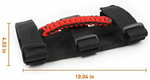For Jeep Wrangler JL JK TJ YJ & Gladiator JT Roll Bar Grab Handles Paracord Grip Handle 2PCS RT-TCZ