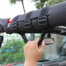 For Jeep Wrangler JL JK TJ YJ & Gladiator JT Roll Bar Grab Handles Paracord Grip Handle 4PCS RT-TCZ