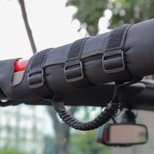 For Jeep Wrangler JL JK TJ YJ & Gladiator JT Roll Bar Grab Handles Paracord Grip Handle 4PCS RT-TCZ