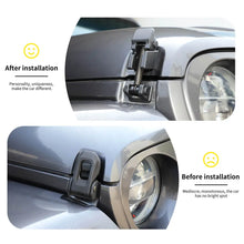 For Jeep Wrangler JL & Gladiator JT Front Engine Hood Latches Catch Locking Buckle (2 pcs) RT-TCZ