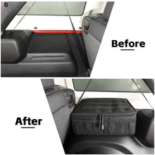 For Jeep Wrangler JLU 4Door 2024+ Black Interior Side Storage Bag Rear Trunk Organizer RT-TCZ