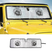 For Jeep Wrangler TJ JK  Car Window Front Windshield Sunshade Foldable Sun Visor Accessories RT-TCZ