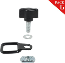 For Jeep Wrangler TJ JK JKU JL JLU JT Hardtop Thumb Screws & Bolts Quick Release with 6 Tie Down Anchors RT-TCZ