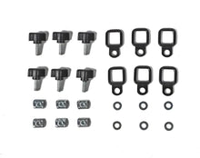 For Jeep Wrangler TJ JK JKU JL JLU JT Hardtop Thumb Screws & Bolts Quick Release with 6 Tie Down Anchors RT-TCZ