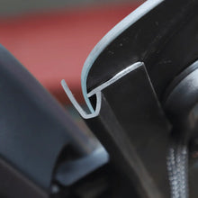 For Jeep Wrangler TJ JK JKU JL JLU Rear Window Rain Diverter, Gutter Drip Rail, Rainwater Deflector (3.9Ft) RT-TCZ