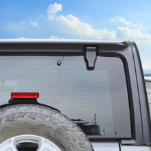 For Jeep Wrangler TJ JK JKU JL JLU Rear Window Rain Diverter, Gutter Drip Rail, Rainwater Deflector (3.9Ft) RT-TCZ
