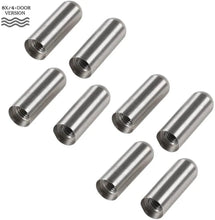 For Jeep Wrangler TJ JK JKU JL JLU & Gladiator JT Door Hinge Latch Pin Bolts Guides Liners Kits 8pcs RT-TCZ