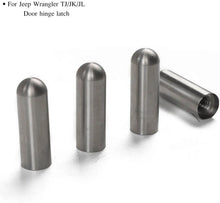 For Jeep Wrangler TJ JK JKU JL JLU & Gladiator JT Door Hinge Latch Pin Bolts Guides Liners Kits 8pcs RT-TCZ